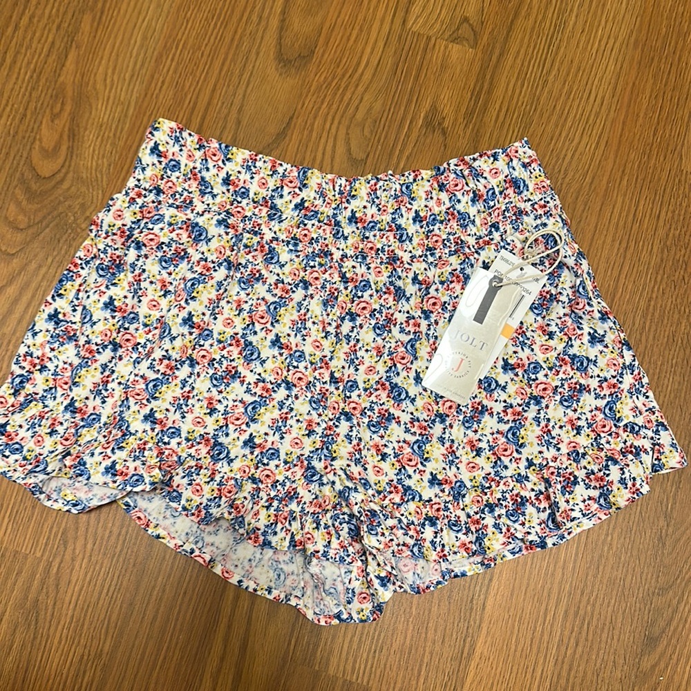 Jolt Floral Print Shorts